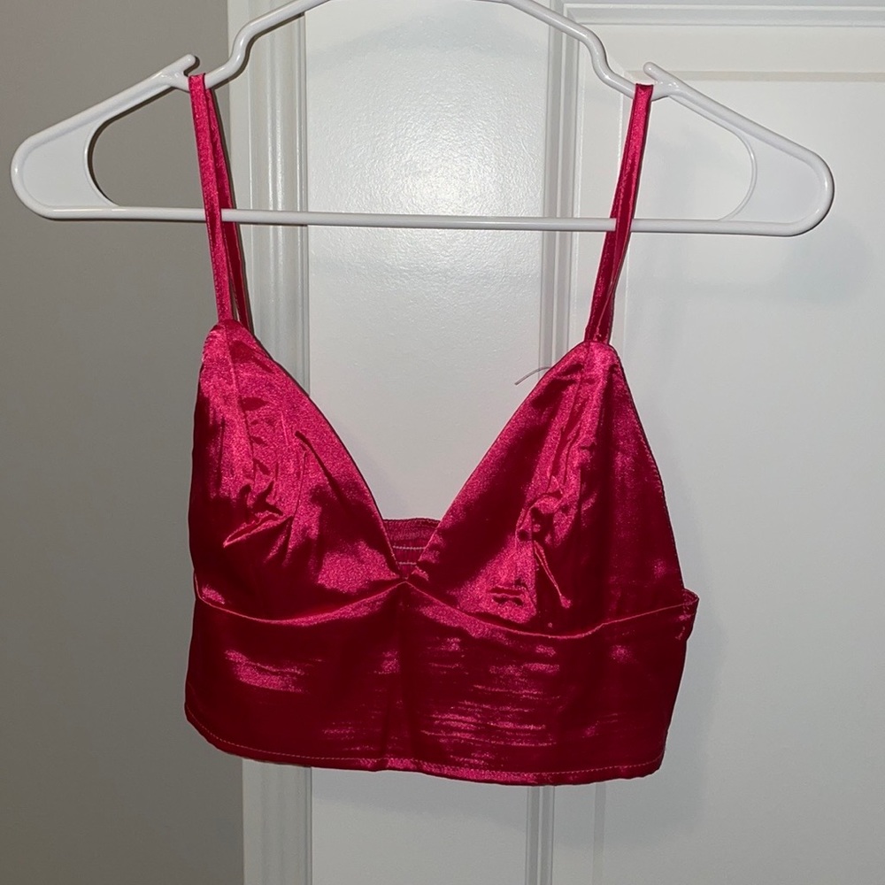 Satin top